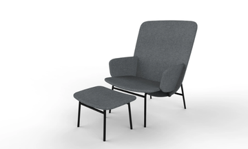 ALA - Footstool by La Cividina - view 3